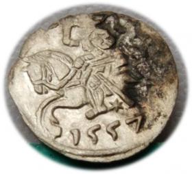 Picture for: Denar 1557 Zygmunt II August Wilno