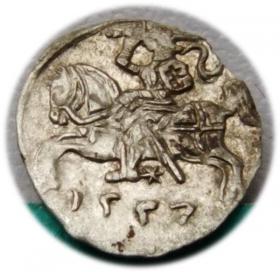 Picture for: Denar 1557 Zygmunt II August Wilno