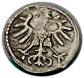 Picture 2 for: Denar 1555 Zygmunt II August Wilno