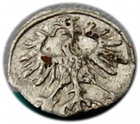 Picture 2 for: Denar 1555 Zygmunt II August Wilno