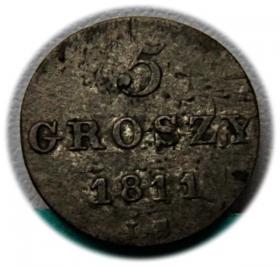 Picture for: 5 groszy 1811 Fryderyk August Księstwo Warszawskie