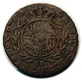 Picture 2 for: 3 groschen 1789 Stanislaw August Poniatowski Warsaw