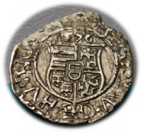 Picture 2 for: Denar 1576 Maximilian II Hungary