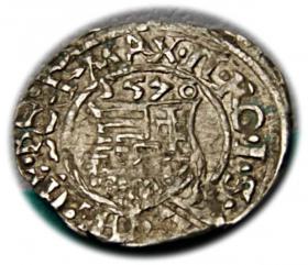 Picture 2 for: Denar 1576 Maksymilian II Habsburg Węgry