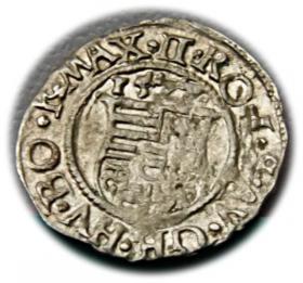 Picture 2 for: Denar 1577 Maksymilian II Habsburg Węgry