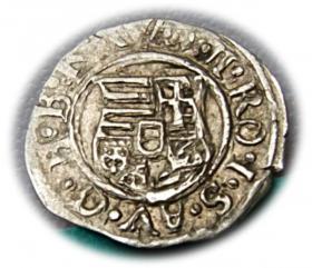 Picture 2 for: Denar 1580 Rudolf II Hungary