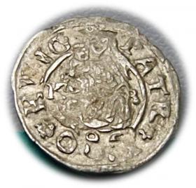 Picture for: Denar 1580 Rudolf II Hungary