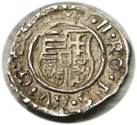 Picture 2 for: Denar 1581 Rudolf II Hungary