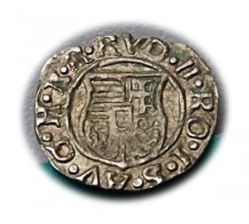 Picture 2 for: Denar 1582 Rudolf II Hungary