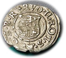 Picture 2 for: Denar 1582 Rudolf II Hungary