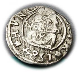 Picture for: Denar 1584 Rudolf II Hungary