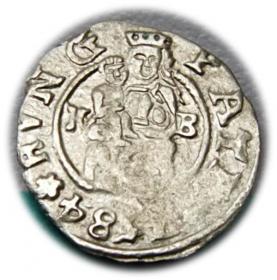 Picture 2 for: Denar 1584 Rudolf II Hungary