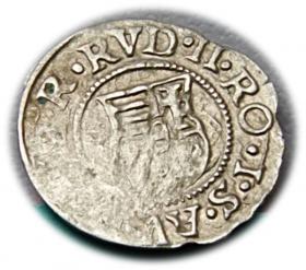 Picture 2 for: Denar 1585 Rudolf II Hungary