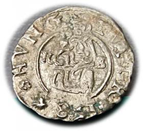 Picture for: Denar 1585 Rudolf II Hungary