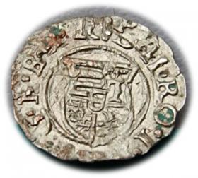 Picture 2 for: Denar 1588 Rudolf II Hungary