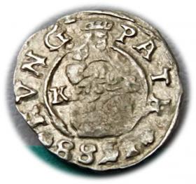 Picture for: Denar 1588 Rudolf II Hungary