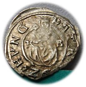 Picture for: Denar 1592 Rudolf II Hungary