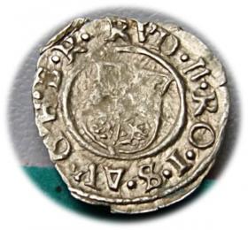 Picture 2 for: Denar 1592 Rudolf II Hungary