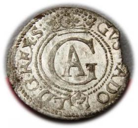 Picture for: Szeląg 1625 Gustaw Adolf Ryga