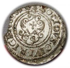 Picture 2 for: Szeląg 1625 Gustaw Adolf Ryga