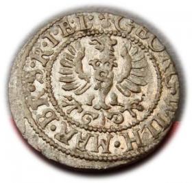 Picture 2 for: Szeląg 1627 Jerzy Wilhelm Księstwo Pruskie Królewiec