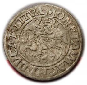 Picture for: Półgrosz 1547 Zygmunt II August Wilno