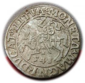 Picture for: Półgrosz 1548 Zygmunt II August Wilno