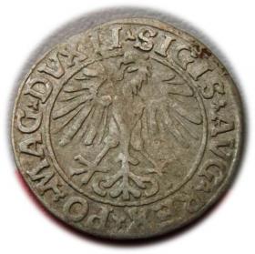 Picture 2 for: Półgrosz 1548 Zygmunt II August Wilno