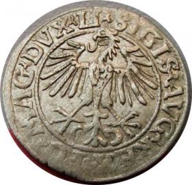 Picture 2 for: Half groschen 1548 Sigismund II Augustus Vilnius