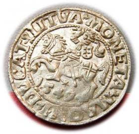 Picture for: Półgrosz 1549 Zygmunt II August Wilno