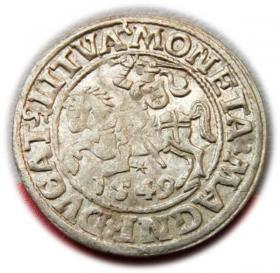 Picture for: Półgrosz 1549 Zygmunt II August Wilno