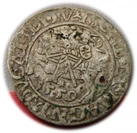 Picture for: Półgrosz 1559 Zygmunt II August Wilno