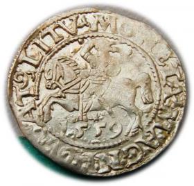 Picture for: Półgrosz 1559 Zygmunt II August Wilno