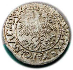 Picture 2 for: Półgrosz 1559 Zygmunt II August Wilno