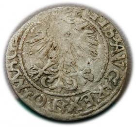 Picture 2 for: Półgrosz 1560 Zygmunt II August Wilno