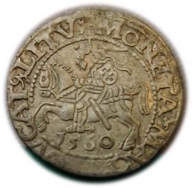 Picture for: Half groschen 1560 Sigismund II Augustus Vilnius