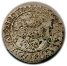 Picture for: Półgrosz 1560 Zygmunt II August Wilno