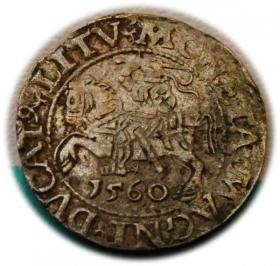 Picture for: Półgrosz 1560 Zygmunt II August Wilno