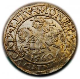 Picture for: Półgrosz 1560 Zygmunt II August Wilno