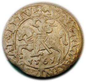 Picture for: Półgrosz 1561 Zygmunt II August Wilno