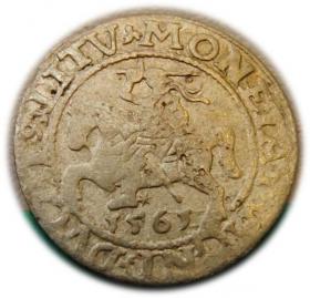 Picture for: Półgrosz 1561 Zygmunt II August Wilno