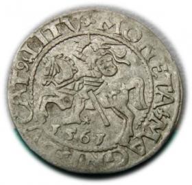 Picture for: Półgrosz 1561 Zygmunt II August Wilno