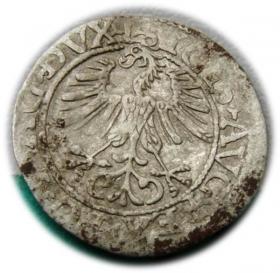 Picture 2 for: Półgrosz 1561 Zygmunt II August Wilno