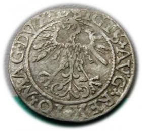 Picture 2 for: Półgrosz 1562 Zygmunt II August Wilno