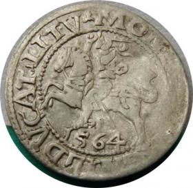 Picture for: Półgrosz 1564 Zygmunt II August Wilno