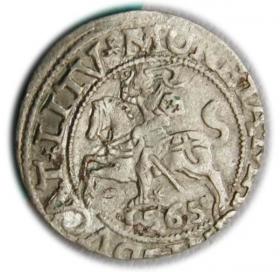 Picture for: Półgrosz 1565 Zygmunt II August Wilno