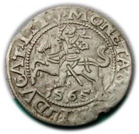 Picture for: Półgrosz 1565 Zygmunt II August Wilno