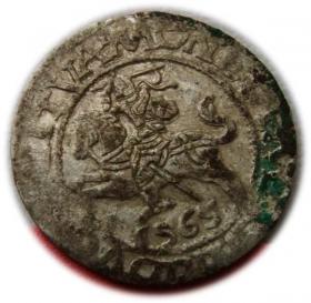 Picture for: Półgrosz 1565 Zygmunt II August Wilno