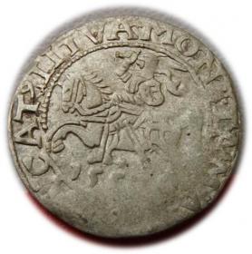 Picture for: Half groschen 1557 Sigismund II Augustus Vilnius
