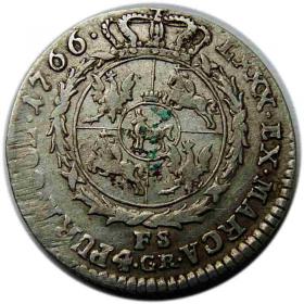 Picture 2 for: Złotówka koronna 1766 Stanisław August Poniatowski Warszawa